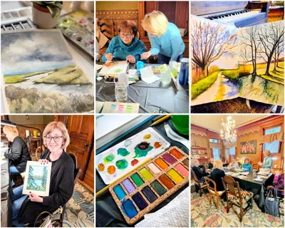 Women's Art Retreat: The Art of Watercolor Landscapes